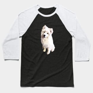 Samoyed Puppy Dog! Baseball T-Shirt